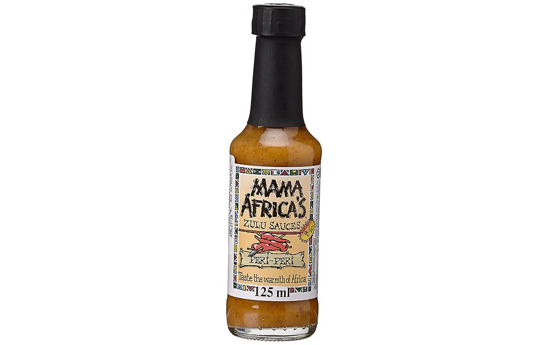Mama Africa's Peri-Peri Zulu Sauces   Glass Bottle  125 millilitre